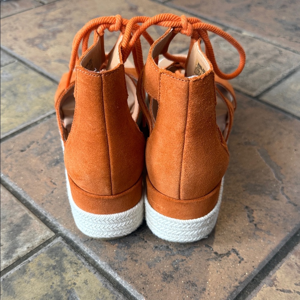 Sorel Cameron Flatform Lace Wedge Sandals - Picture 4 of 6